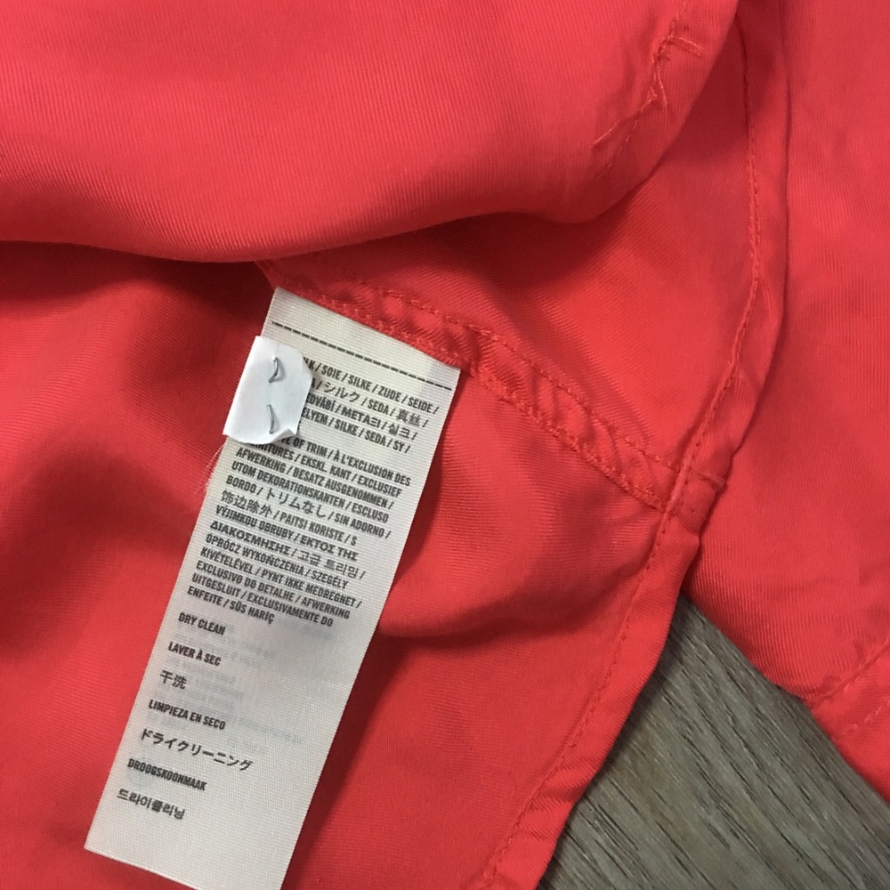 Silk button up - Picture 3 of 4